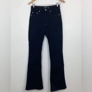 & Other Stories Black High Rise Flare Jeans